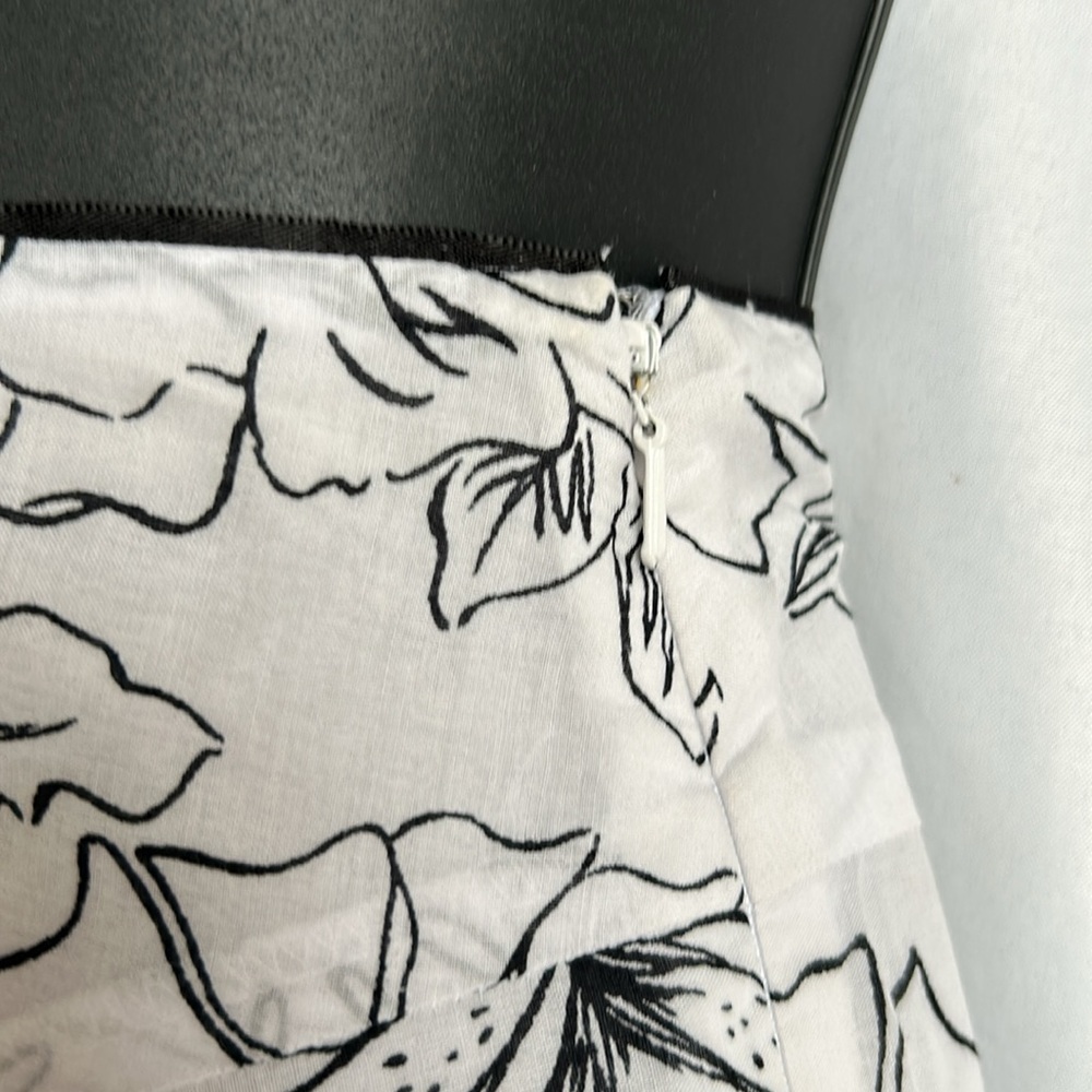 Jones New York Signature Black/White Full Line Skirt - Picture 11 of 11